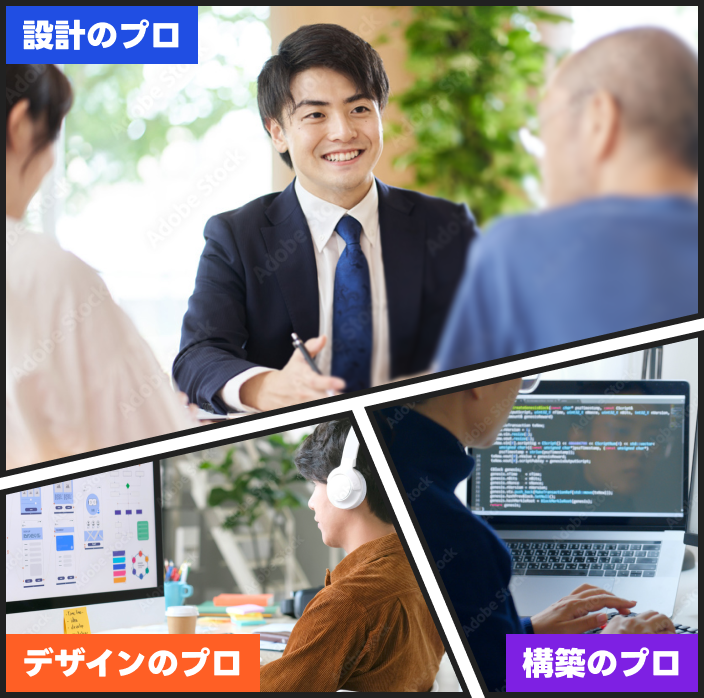MOVE Qの設計・デザイン・構築のプロフェッショナルチーム